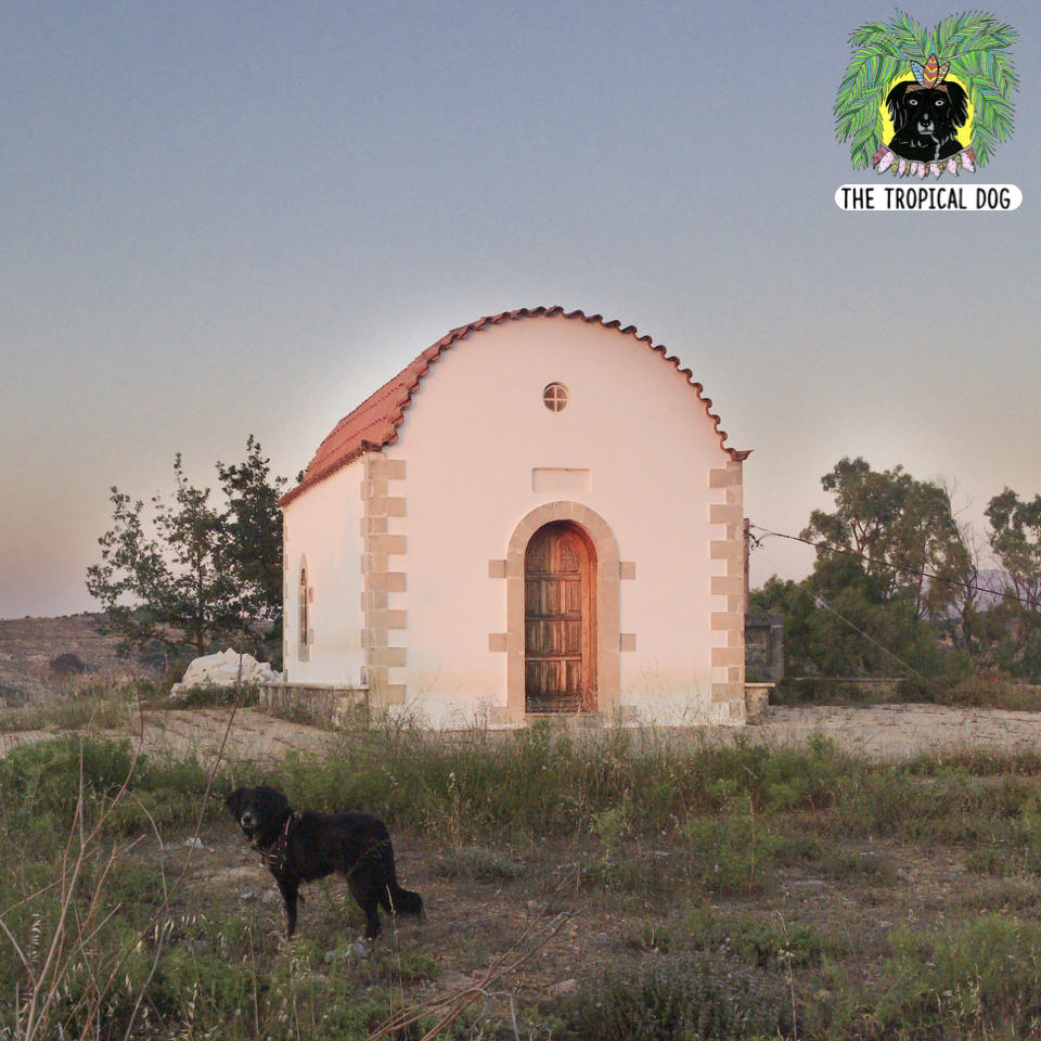 Chapel in Charkia at sunset